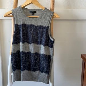 J Crew Lace SweaterVest